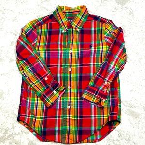Boys Ralph Lauren Button Down - Size 4T - Like New -  Smoke & Pet Free Home